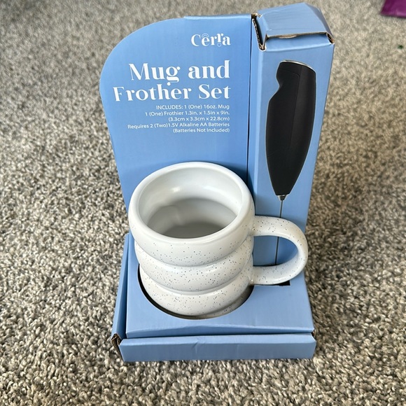 🤍Mug and Frother Set🤍 - Picture 1 of 3